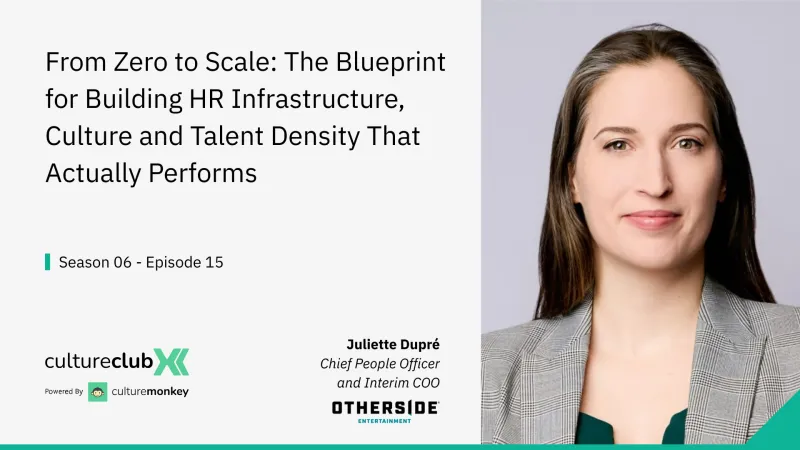 Building HR Infrastructure From Zero to Scale