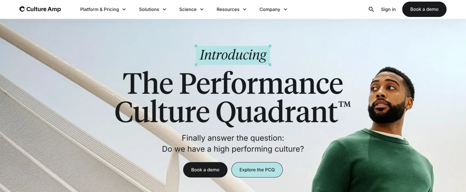 Culture Amp dashboard screenshot