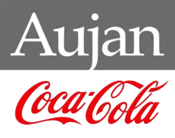 Aujan Coca-Cola logo