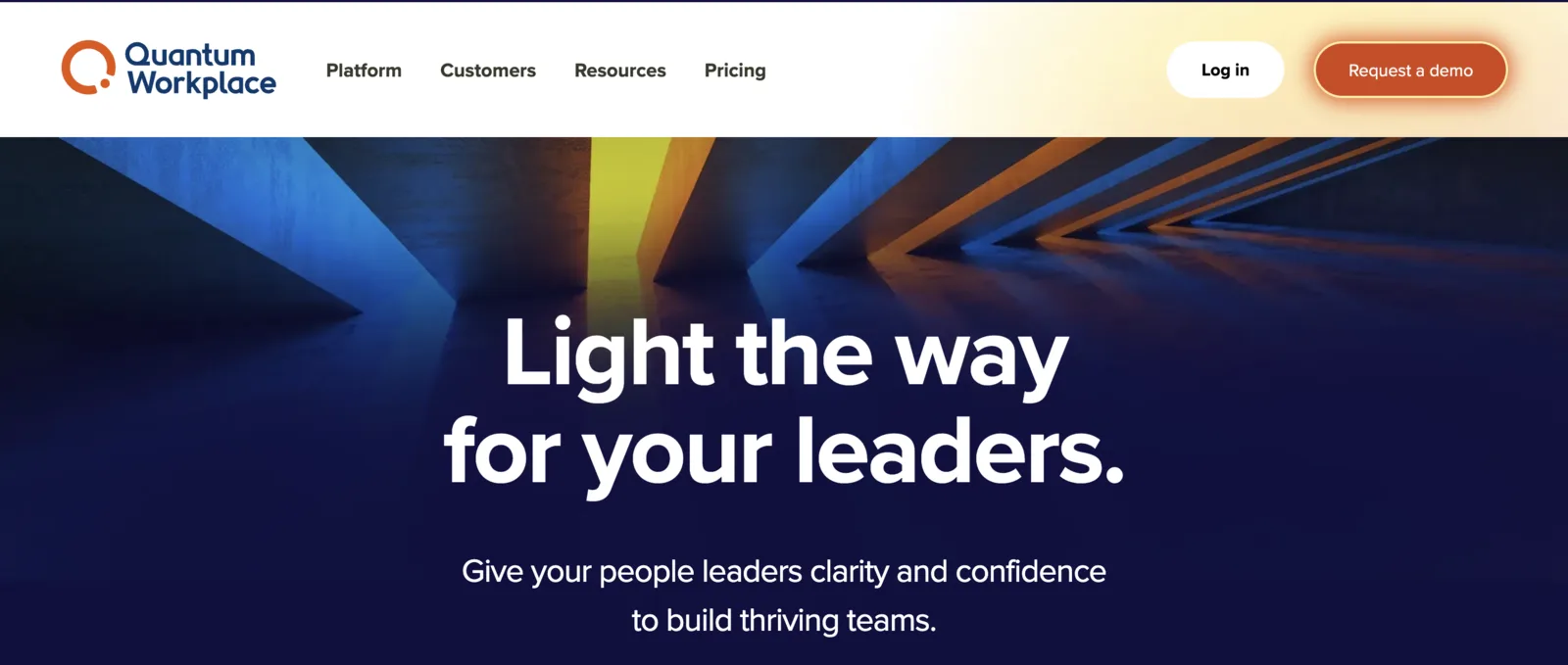 Quantum Workplace platform screenshot