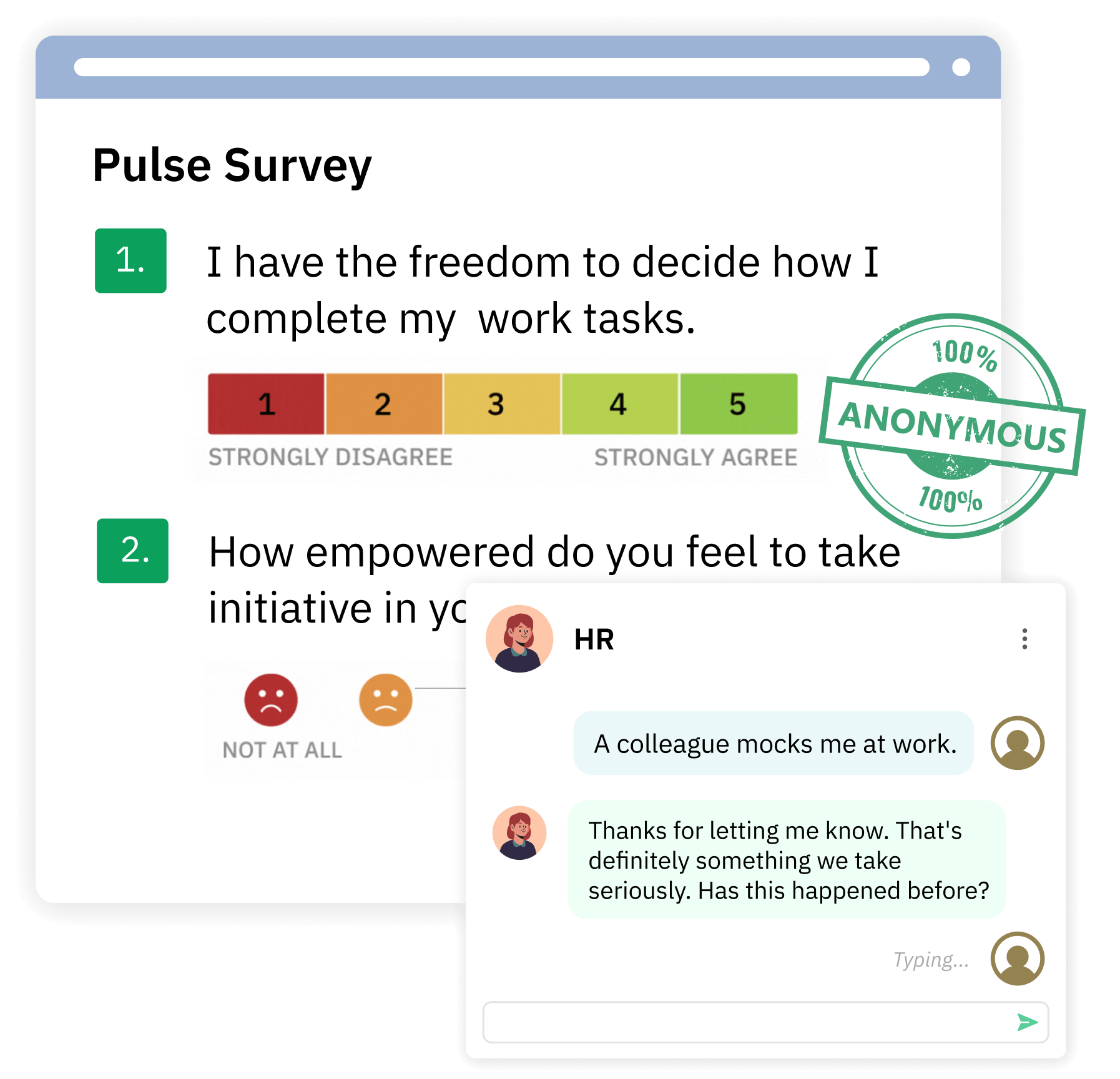 Pulse check surveys and effortless feedback collection