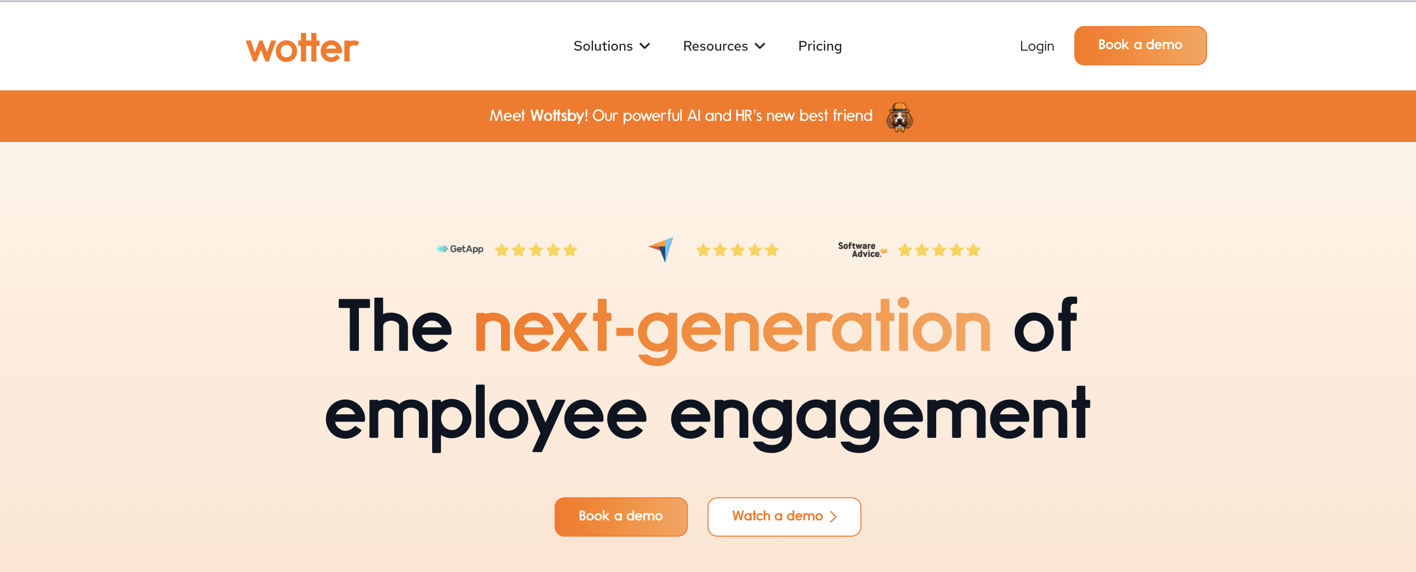 Wotter - continuous feedback with AI analysis